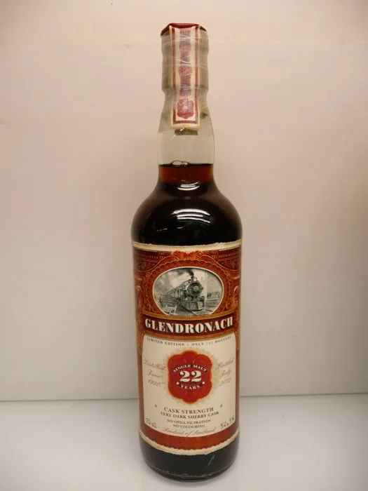 Glendronach 1990 22 years old Old Train Line 399 bottles - Jack Wiebers - b. 2012 - 70cl