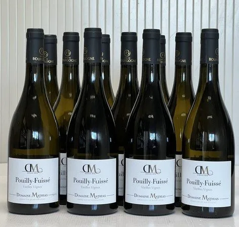 2024 Domaine Mathias. Vieilles vignes - Pouilly Fuissé - 12 Bottles (0.75L)