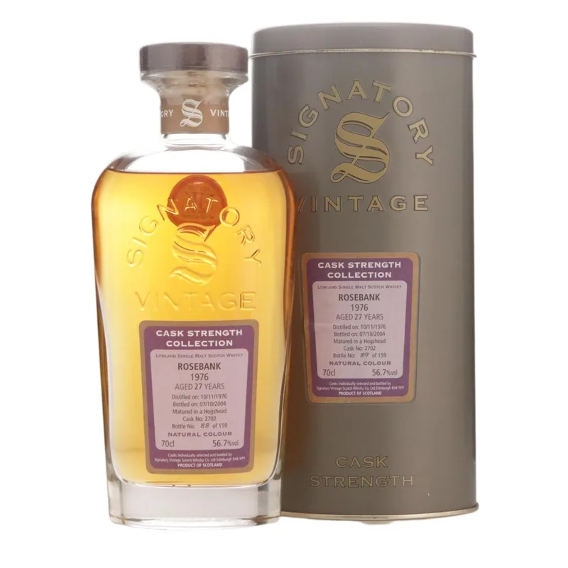 Rosebank – 1976 Cask Strength Collection 27 Year Old (70cl, 56.70%)