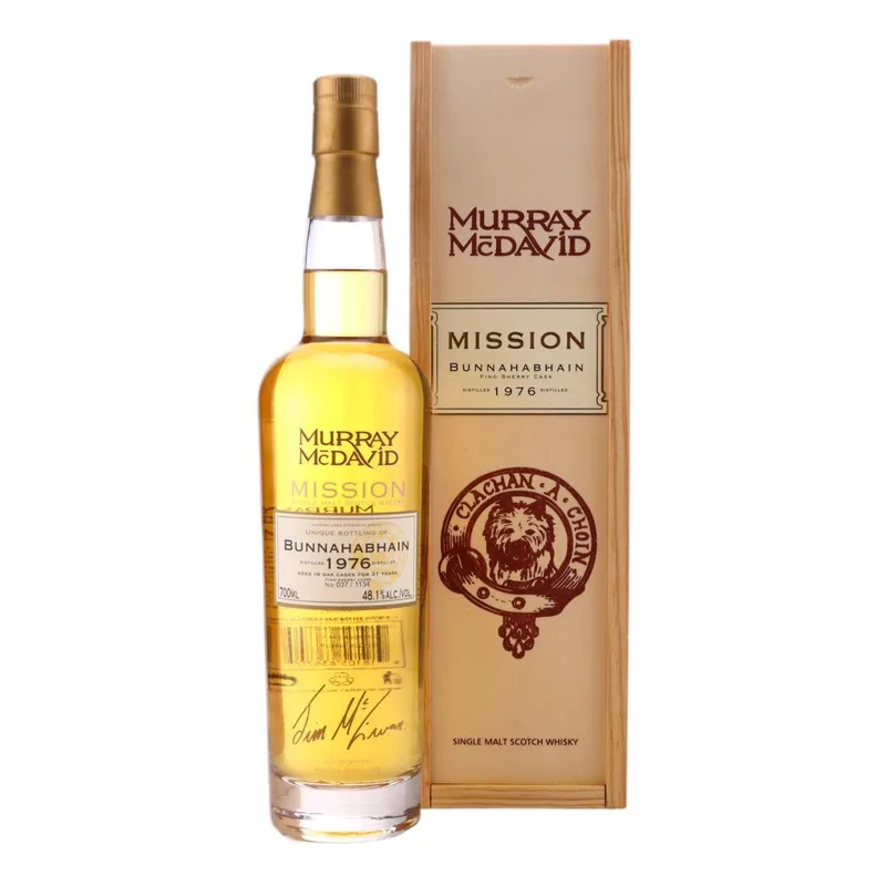 Bunnahabhain – 1976 Mission 31 Year Old - Cask Strength Series