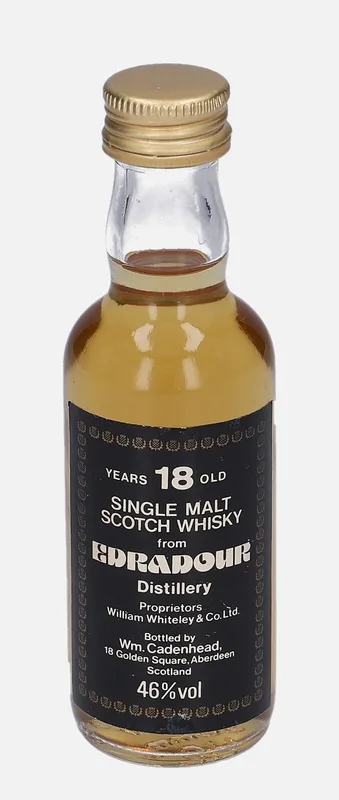 Edradour – 18 Year Old Wm. Cadenhead (5cl, 46%)