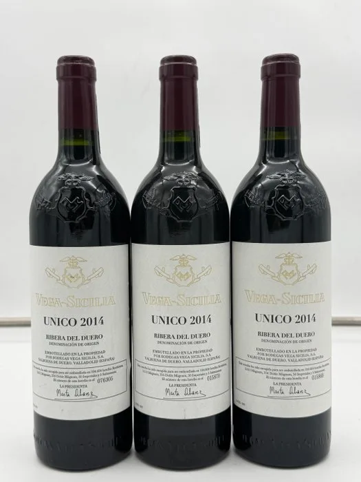 2014 Vega Sicilia Único - Ribera del Duero Gran Reserva - 3 Bottles (0.75L)