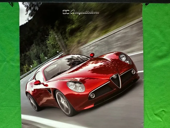 Poster - Alfa Romeo - 8C Competizione - Experience Days 5-12 Aprile - 2008