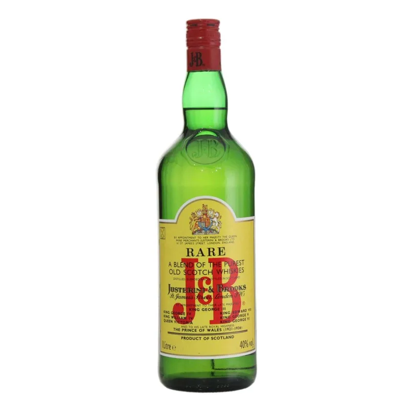 J&B Rare Blended Scotch Litre (100cl, 40.00%)