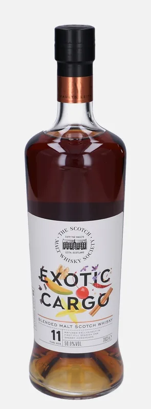 Exotic Cargo – 11 Year Old The Scotch Malt Whisky Society Blended Batch 02