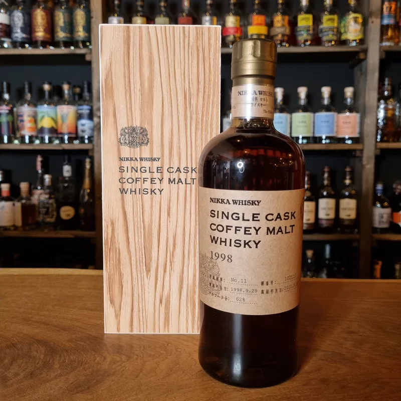 Nikka Single Cask Coffey Grain Whisky 1998 Cask #102110 (70cl, 62%)