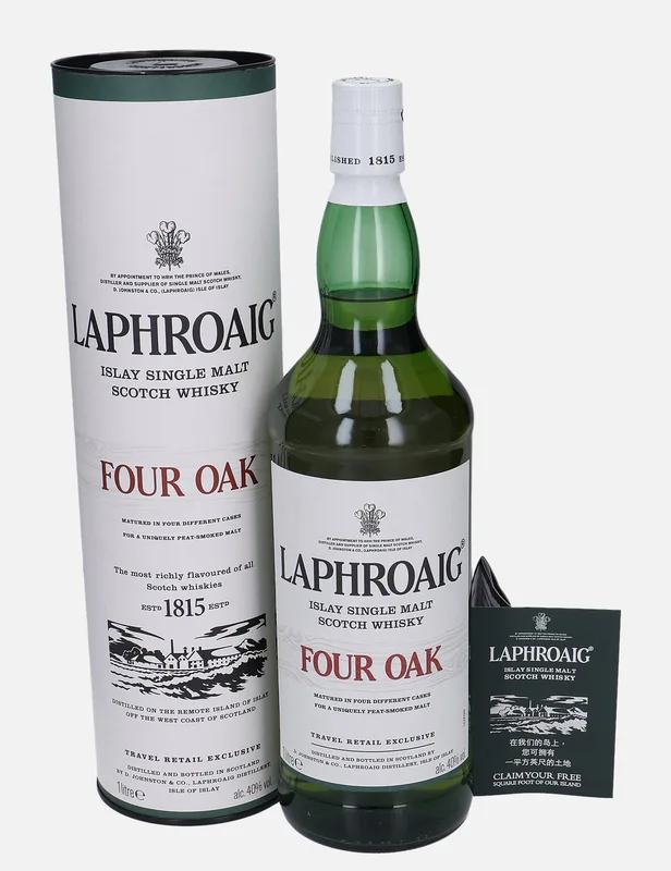 Laphroaig – Four Oak (1L, 40%)
