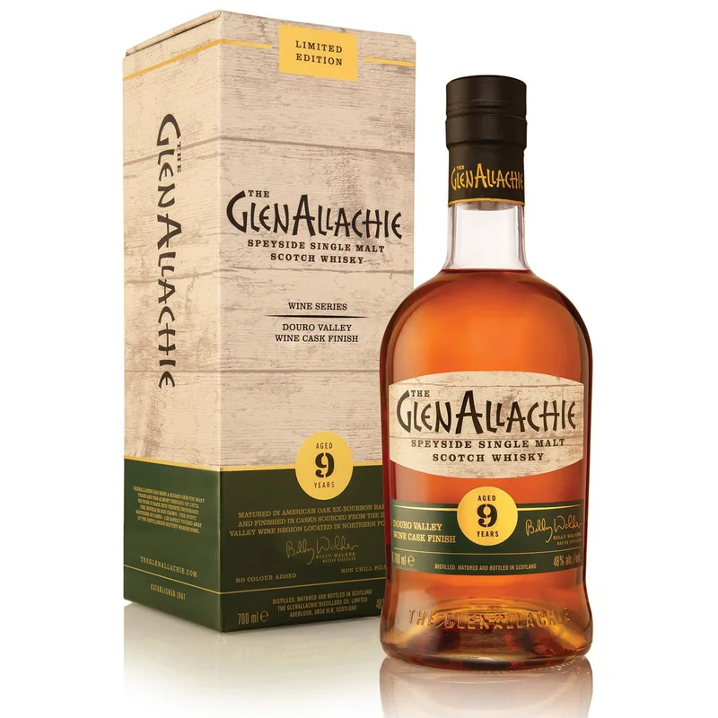 The GlenAllachie – 9 Year Old Douro Valley Wine Cask Finish (70cl, 48%)