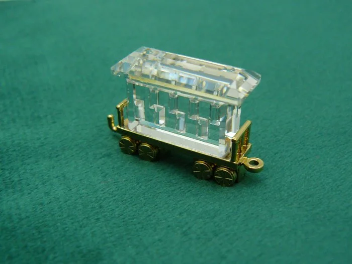 Swarovski - Figure - Passenger Car - 219193 - Box + Certificate - Crystal