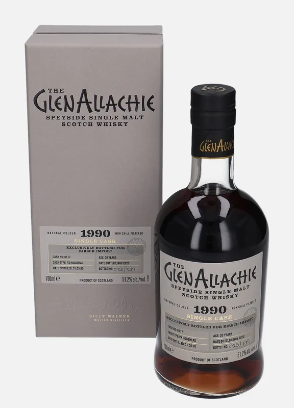 Glenallachie – 1990 30 Year Old