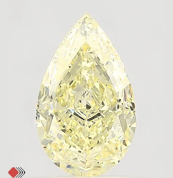 1 pcs Diamond (Natural) - 1.25 ct - Pear - SI1 - Gemological Institute of America (GIA)