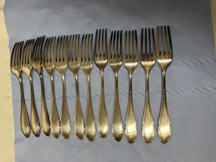 WMF - Kurt Mayer - Cutlery set for 12 (24) - 2200 - Silverplated - versilbert, Model 2200