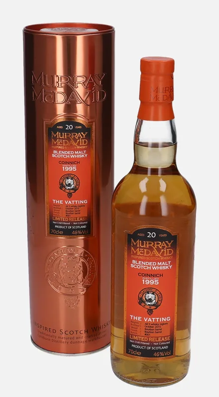 Murray McDavid – Coinnich 1995 20 Year Old The Vatting Batch: 001
