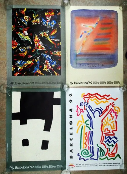 Eduardo Chillida, Jean Michel Folon, Villuendas & Gomes, Sauras - Olympic Games - Barcelona '92 - 1990s