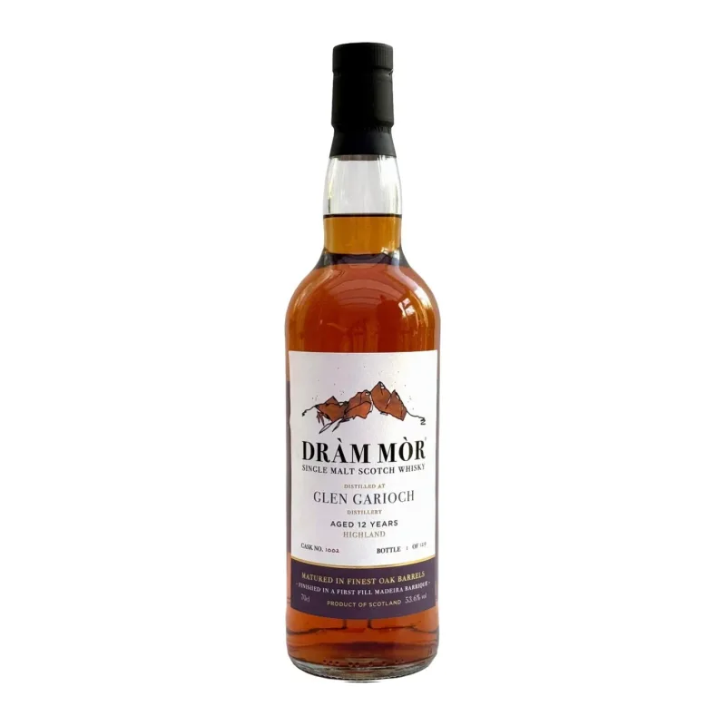 Glen Garioch – 12 Year Old 2013 Dram Mor Single 1st Fill Madeira Barrique (70cl, 53.6%)