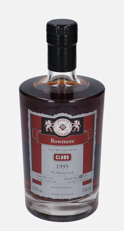 Bowmore – 1995 Malts of Scotland Clubs