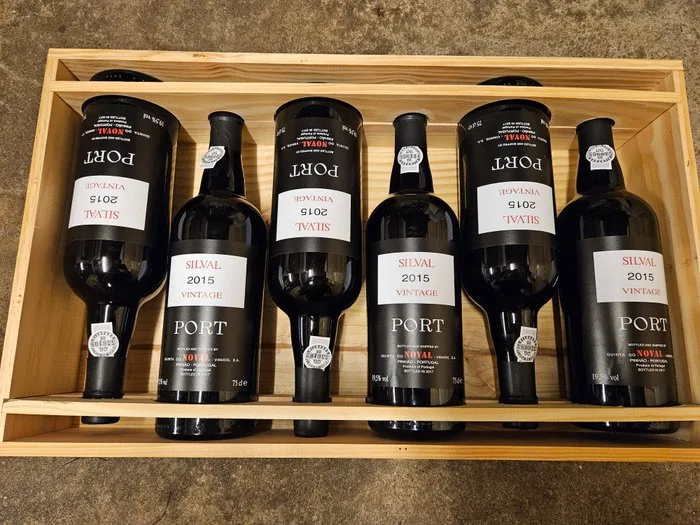 2015 Quinta do Noval, Silval - Vintage Port - Bottled in 2017 - Douro - 6 Bottles (0.75L)