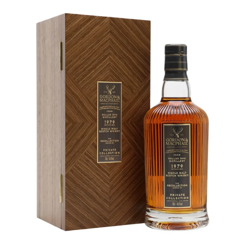 Dallas Dhu – 43 Year Old 1979 Gordon & MacPhail Private Collection #1 Single Refill American Oak Hogshead #1404