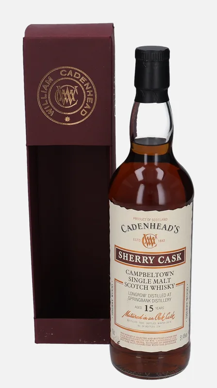 Springbank – 2002 15 Year Old Wm. Cadenhead Wood Range