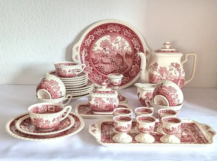 Villeroy & Boch - Coffee and tea service (31) - Rusticana - Vitro-Porcelain - Breakfast service for 6 people