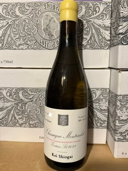 2022 Kei Shiogai Chassagne-Montrachet 'Fontaine Sot - Chassagne-Montrachet - 1 Bottle (0.75L)