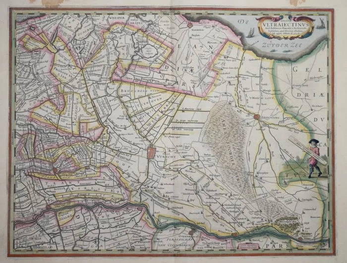 Netherlands - Utrecht; Hondius - Episcop. Ultraiectinus... - 1621-1650