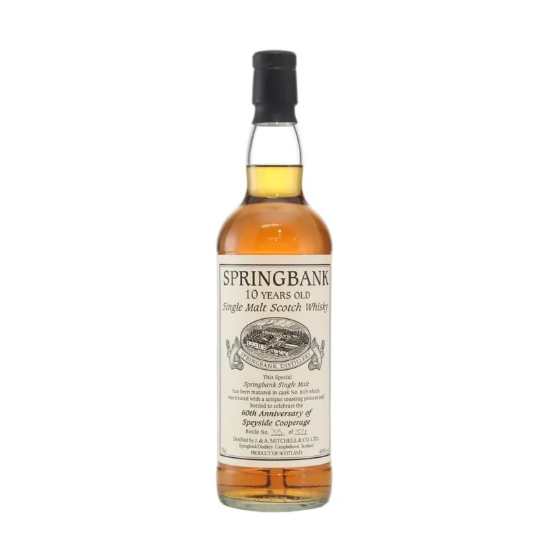 Springbank – 60th Anniversary of Speyside Cooperage 10 Year Old