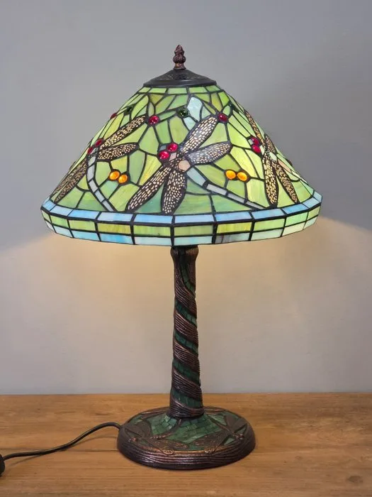 Table lamp - Stained glass - Tiffany style table lamp
