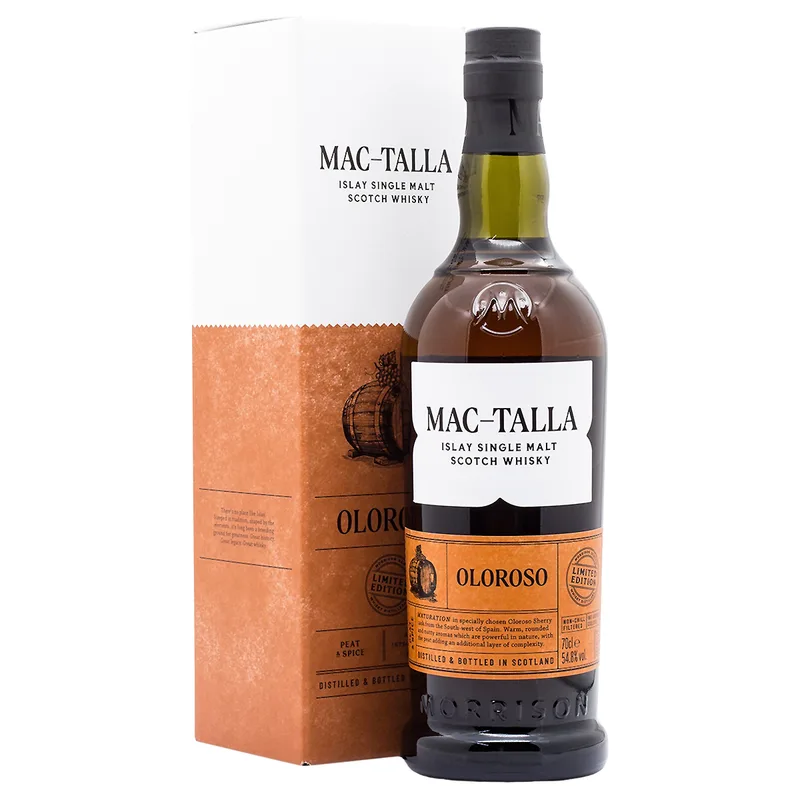 Mac-Talla Oloroso 2024 Limited Edition Islay Single Malt Scotch Whisky (70cl, 54.8%)