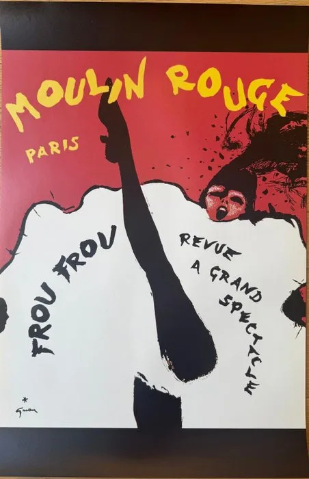 Gruau Rene - Moulin Rouge Frou Frou