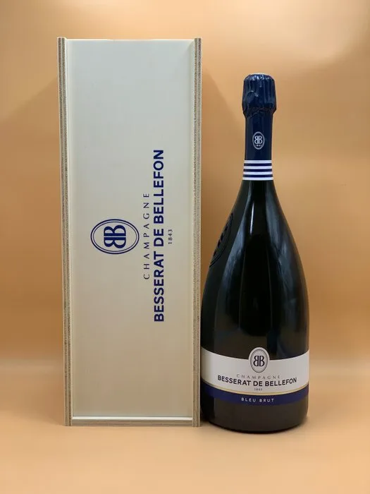 Besserat De Bellefon, Cuvée Des Moines Bleu - Champagne Brut - 1 Double Magnum/Jeroboam (3.0L)