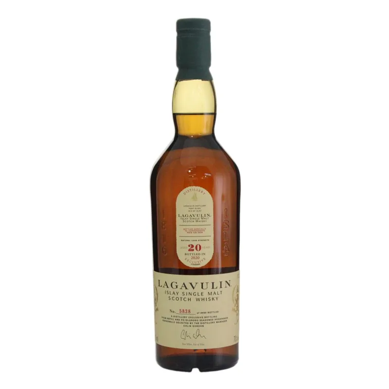Lagavulin – 20 Year Old Natural Cask Strength (70cl, 54.00%)