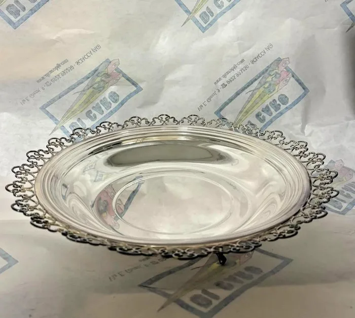 Dish -.800 silver