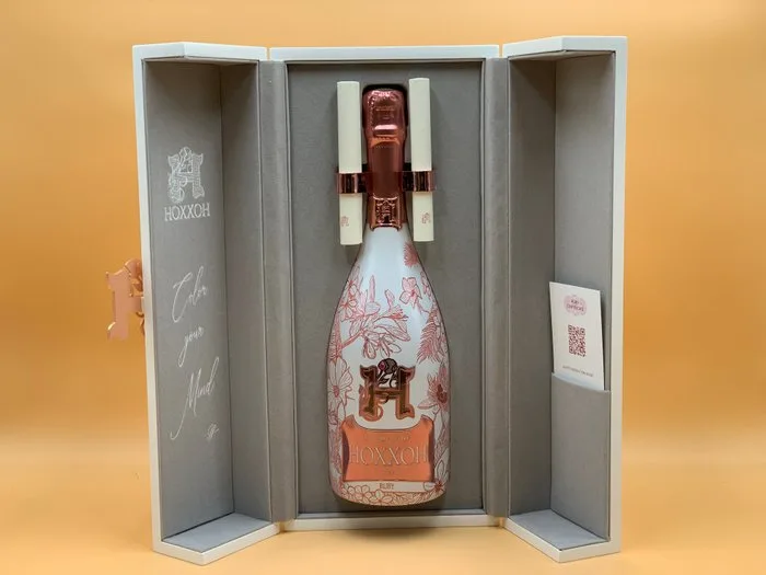Hoxxoh, Rubis Luminous "Limited Édition" - Champagne Rosé - 1 Bottle (0.75L)