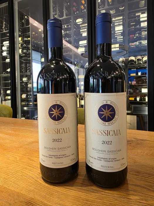 2022 Tenuta San Guido, Sassicaia - Bolgheri DOC - 2 Bottles (0.75L)