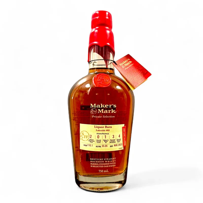 Maker's Mark – Private Selection Lakeside #85 Single Hybrid Barrel Kentucky Straight Bourbon (2023) (75cl)