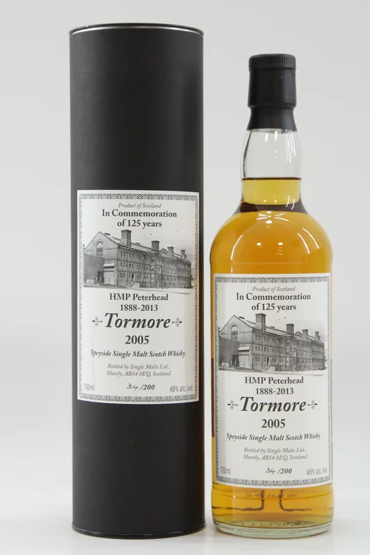 Tormore – 2005 HMP Peterhead 125 Years Limited Editon