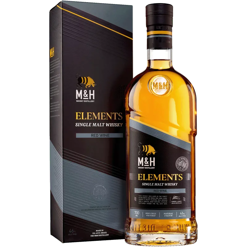 M&H Elements Red Wine Cask (70cl, 46%)