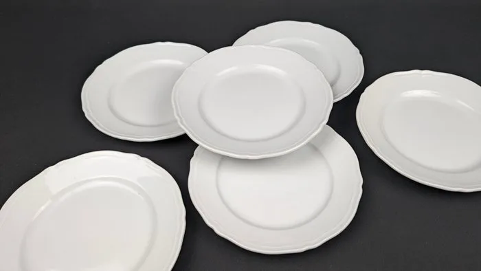 Richard Ginori - Table service for 6 (6) - Antique Shower - Porcelain - Antique Shower