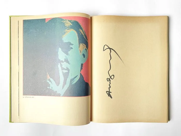 Andy Warhol, Rainer Crone - Andy Warhol [dedicated, with multiple signatures] - 1971