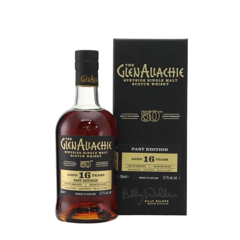Glenallachie – Past Edition 16 Year Old - Billy Walker 50th Anniversary