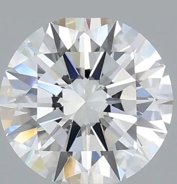 1 pcs Diamond (Natural) - 1.01 ct - Round - F - IF - International Gemological Institute (IGI) - Ex ex if f