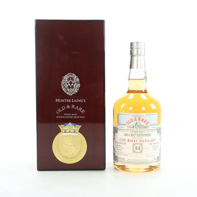 Glen Moray – 14 Year Old Single Cask Hunter Laing Old & Rare Coronation Edition