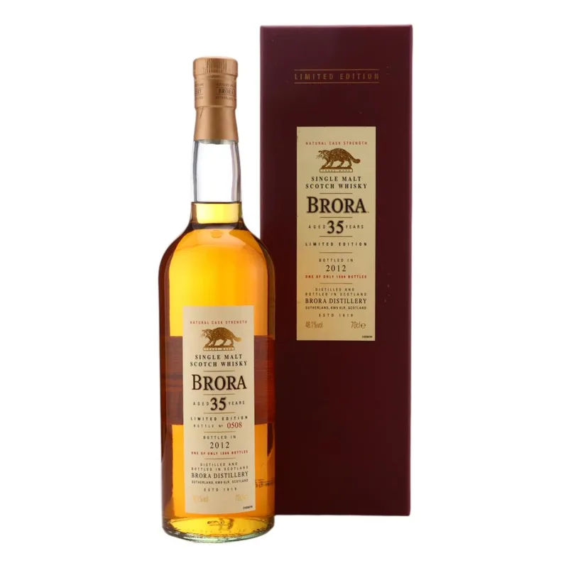 Brora – 35 Year Old Natural Cask Strength (75cl, 48.10%)