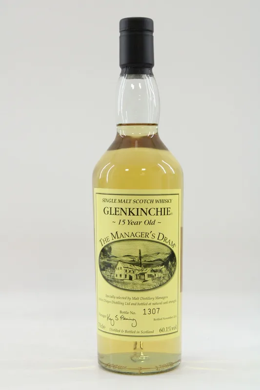 Glenkinchie – 15 Years Old - Manager's Dram 2010