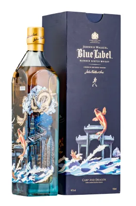 Johnnie Walker Blue Label Carp and Dragon China Limited Edition Design