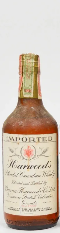 Duncan Harwood – Blended Canadian Whisky Bottled 1946 (75.7cl, 45.2%)