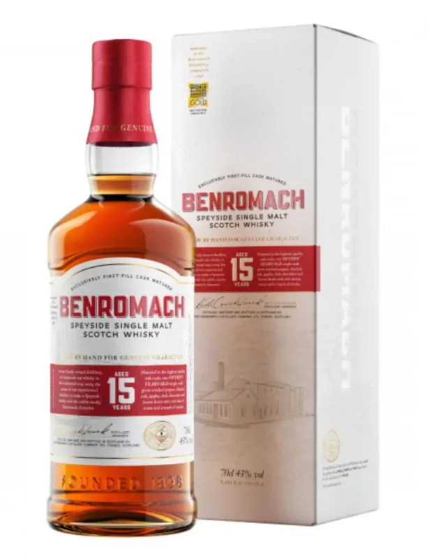 Benromach – 15 Year Old Single Malt Scotch Whisky