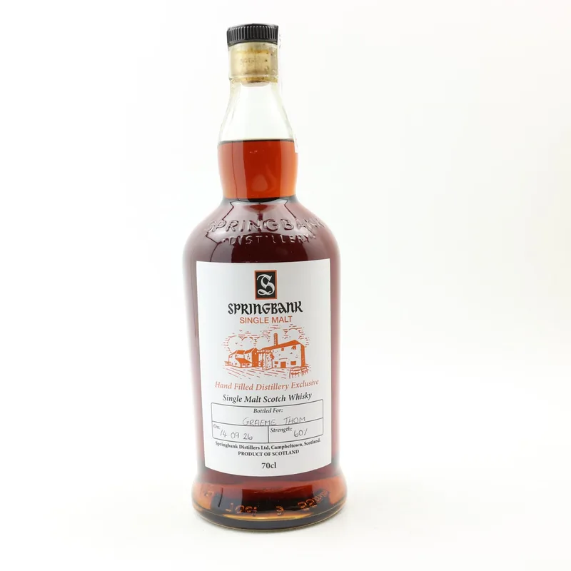 Springbank – Hand Filled Distillery Exclusive (70cl, 60%)