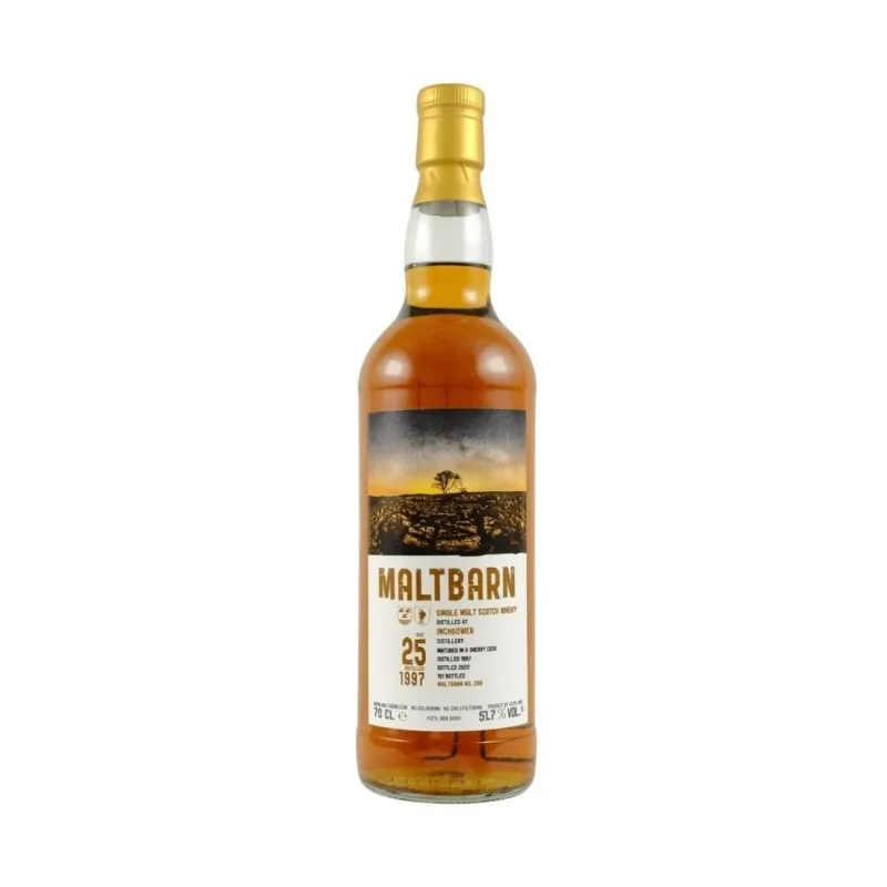 Inchgower – 25 Year Old 1997 Maltbarn Sherry (70cl, 51.7%)